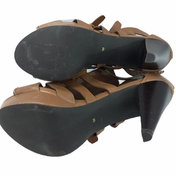 Guess Sexy Zip Up Strappy Heels 9 - Picture 6 of 8